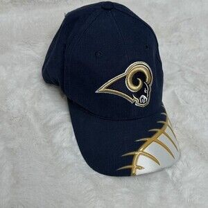 Vintage‎ St. Louis Rams NFL Football Reebok Pro Line Authentic Adjustable Hat